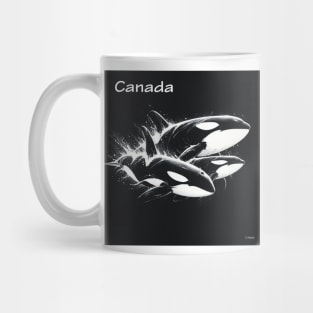 Orcas . Mug